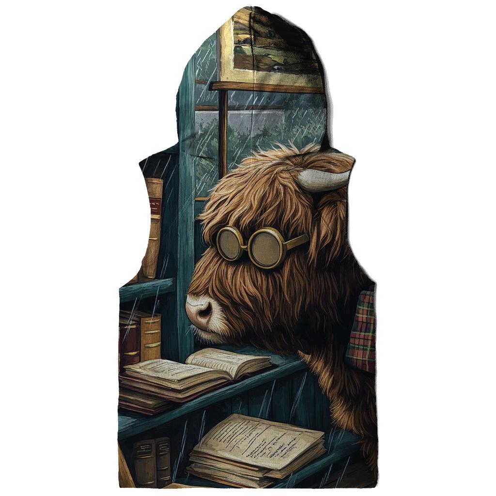 Highland Cow Bookshop Shelf Explorer heavyweight hoodies