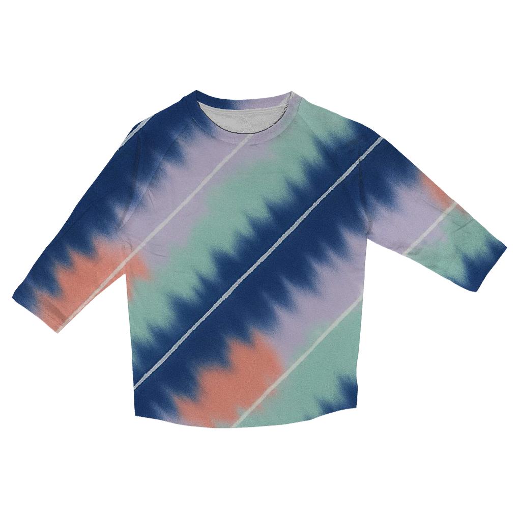 Arashi Pole Wrap Aurora Diagonals stylish quarter sleeve tops
