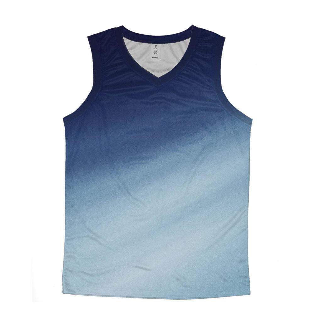 Moonlit Glacier Sweep stylish racerback tanks