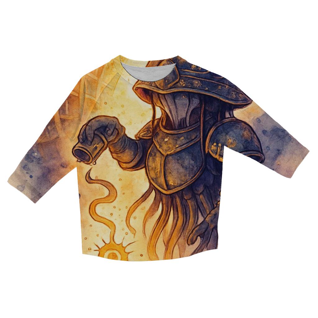Library Of Spilled Suns stylish quarter sleeve tops