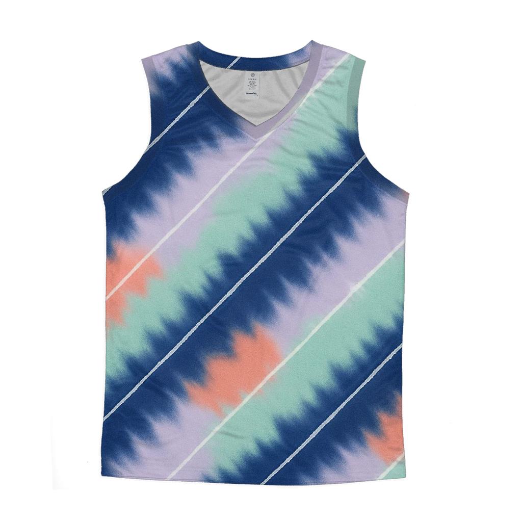 Arashi Pole Wrap Aurora Diagonals graphic print tank tops