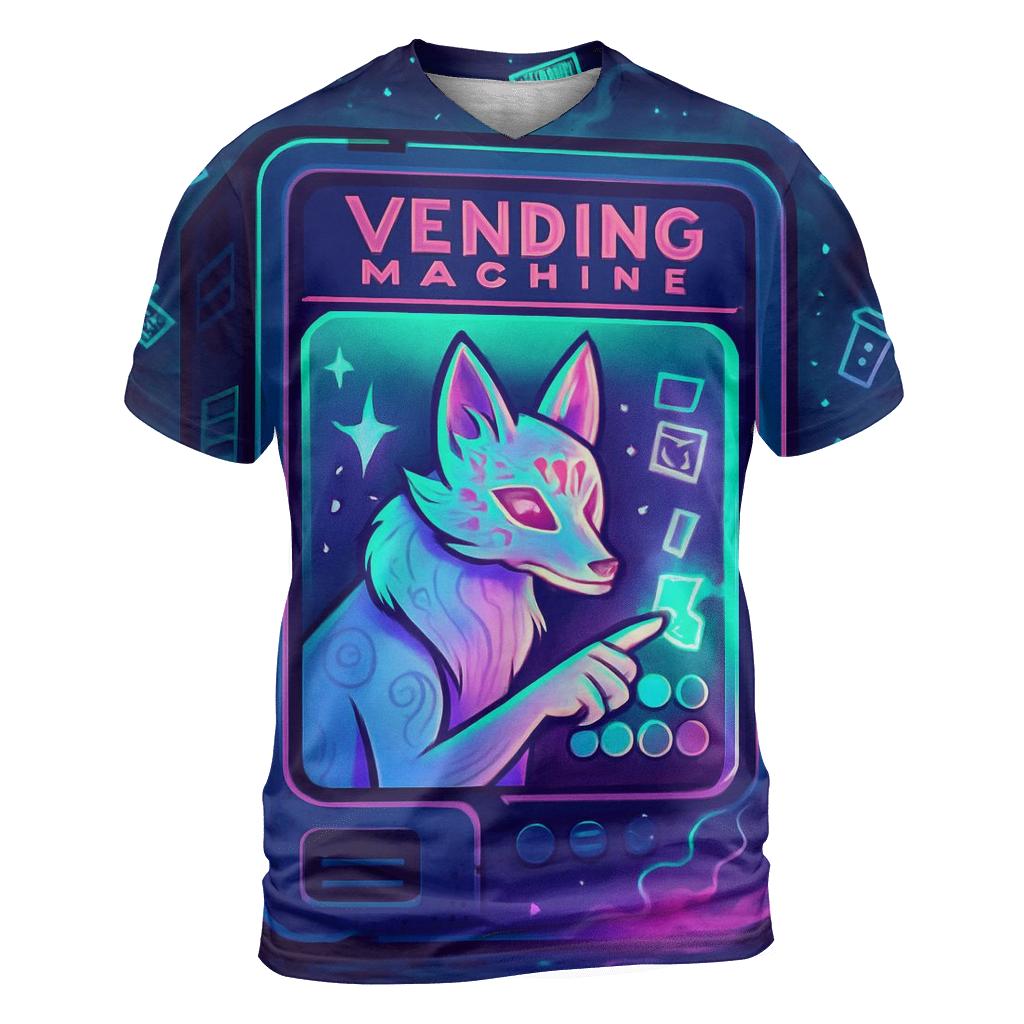 Fortune Vending Machine Oracle creative print fashion shirts