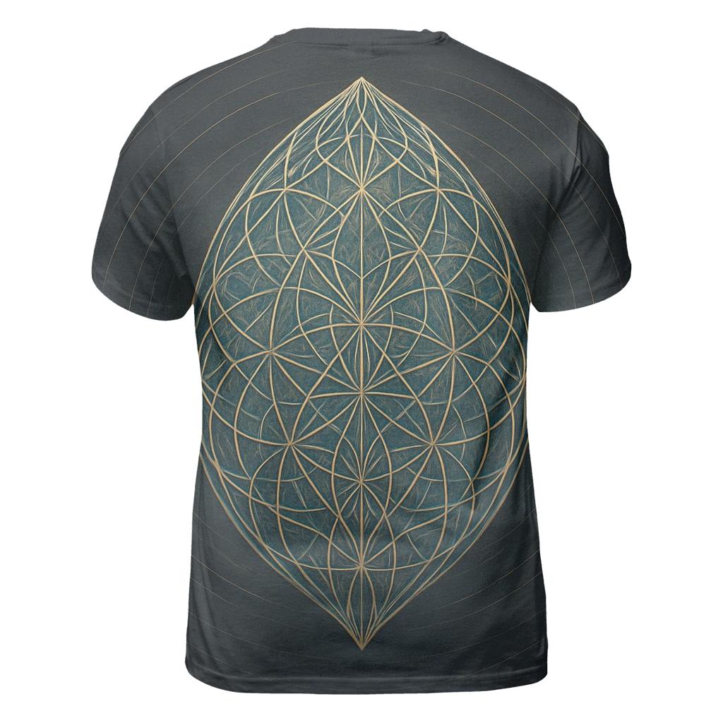 Harmony Seed Geometry designer pattern shirts