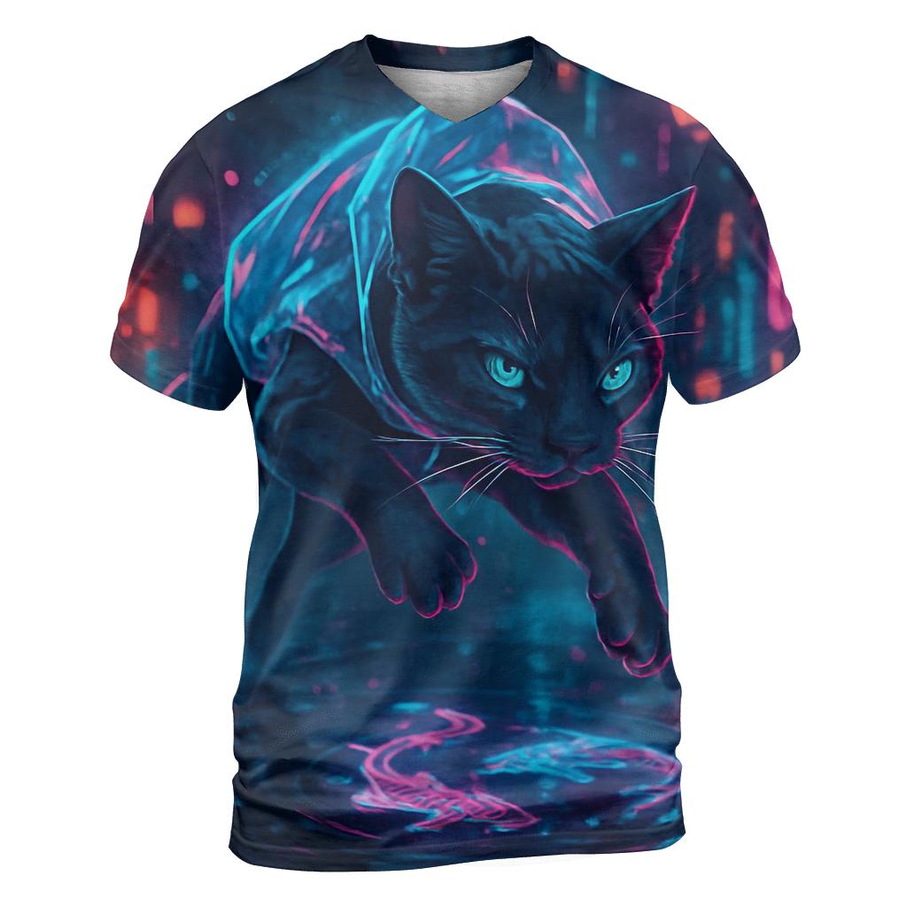 Neon Koi Alley Cat Drifter unique graphic print tees
