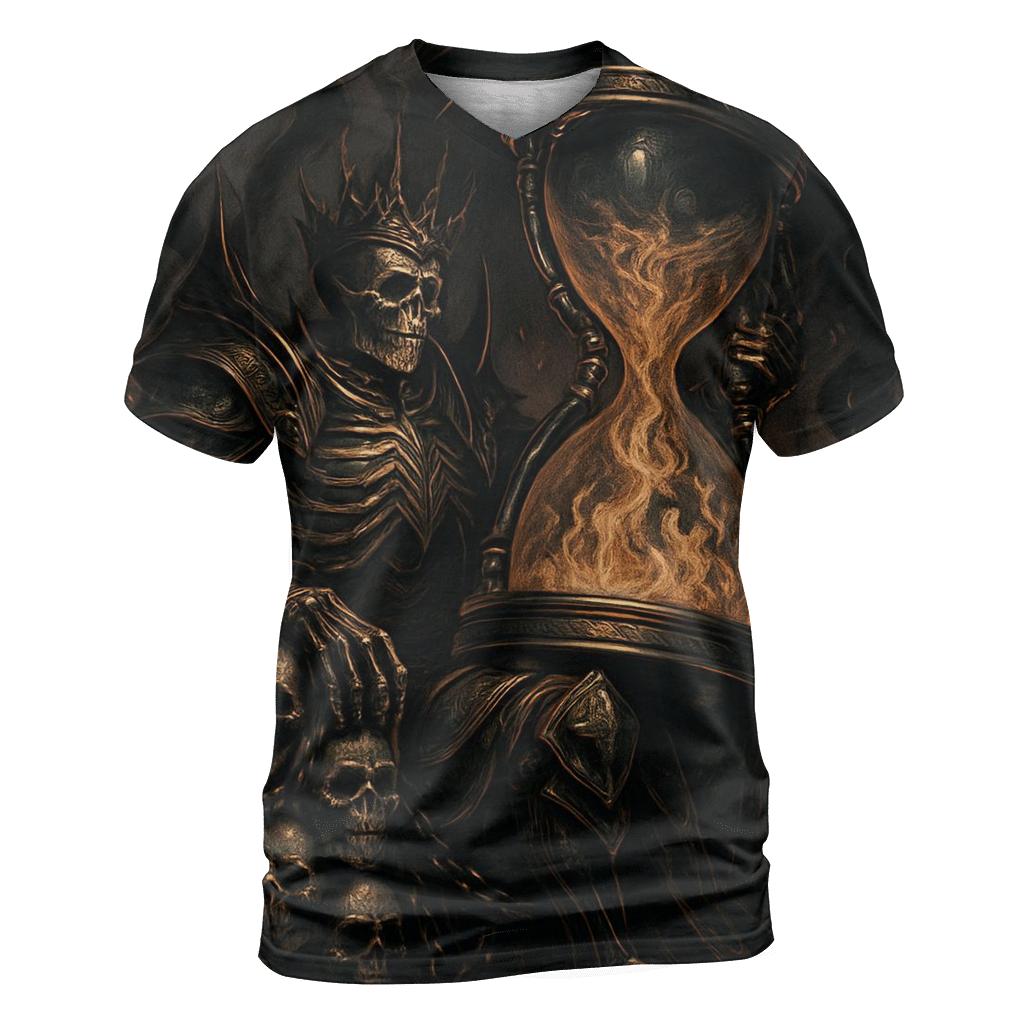 The Infernal Hourglass Regent unique graphic print tees