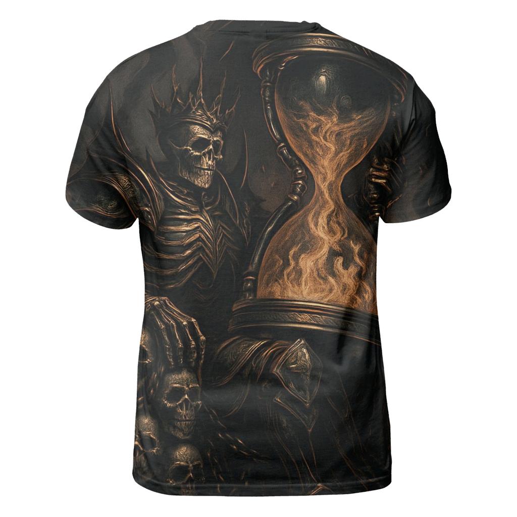 The Infernal Hourglass Regent unique graphic print tees
