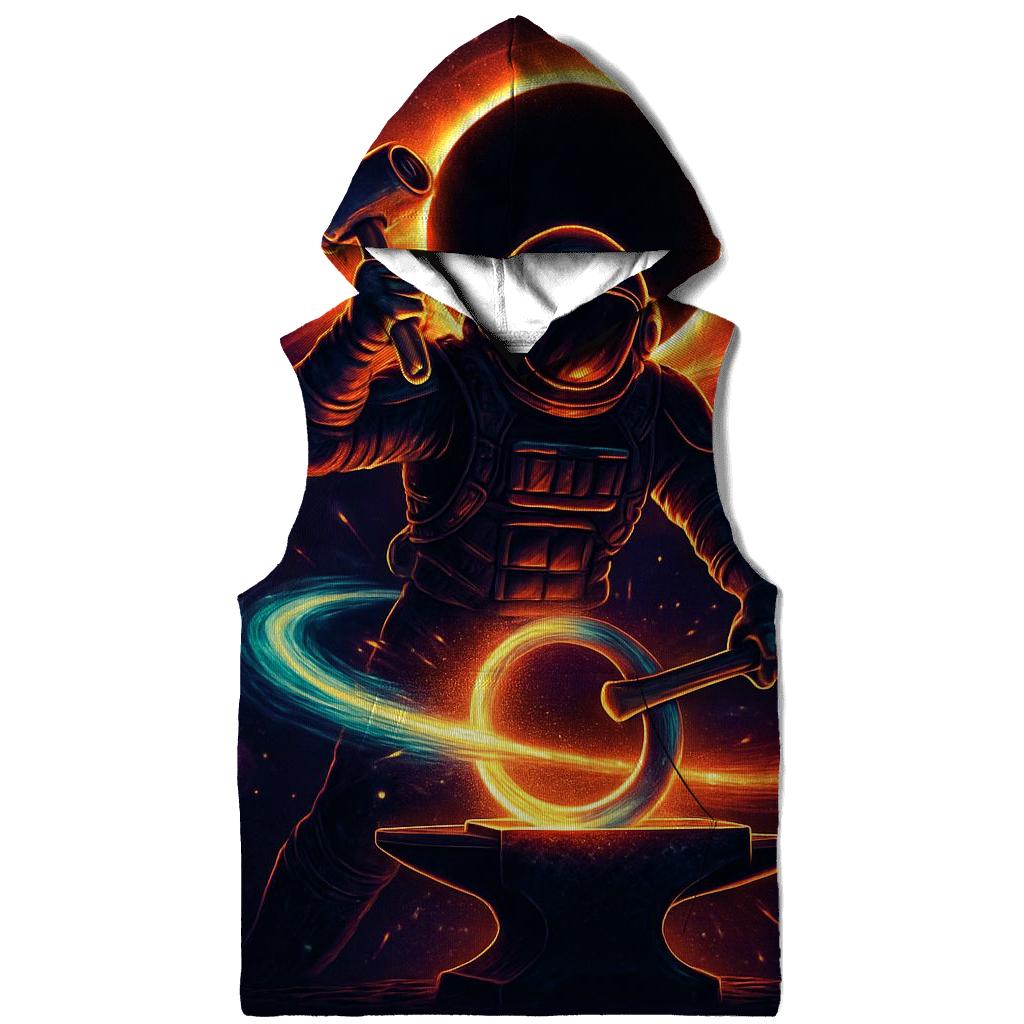 Aurora Forge On The Edge Of A Black Sun zip-up hoodies