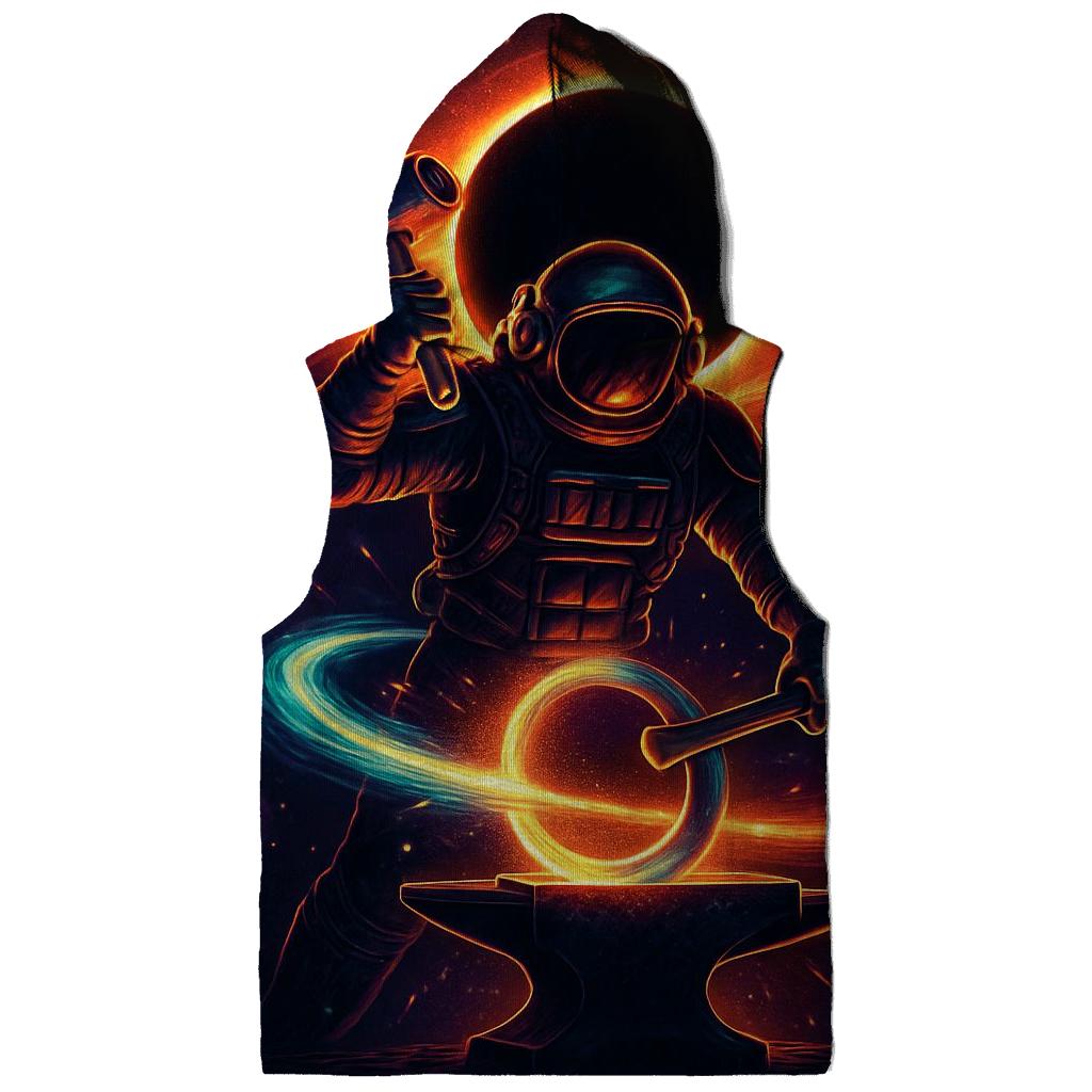 Aurora Forge On The Edge Of A Black Sun zip-up hoodies