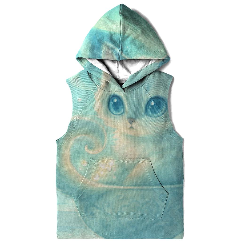 Aurora Teacup Cat Familiar heavyweight hoodies