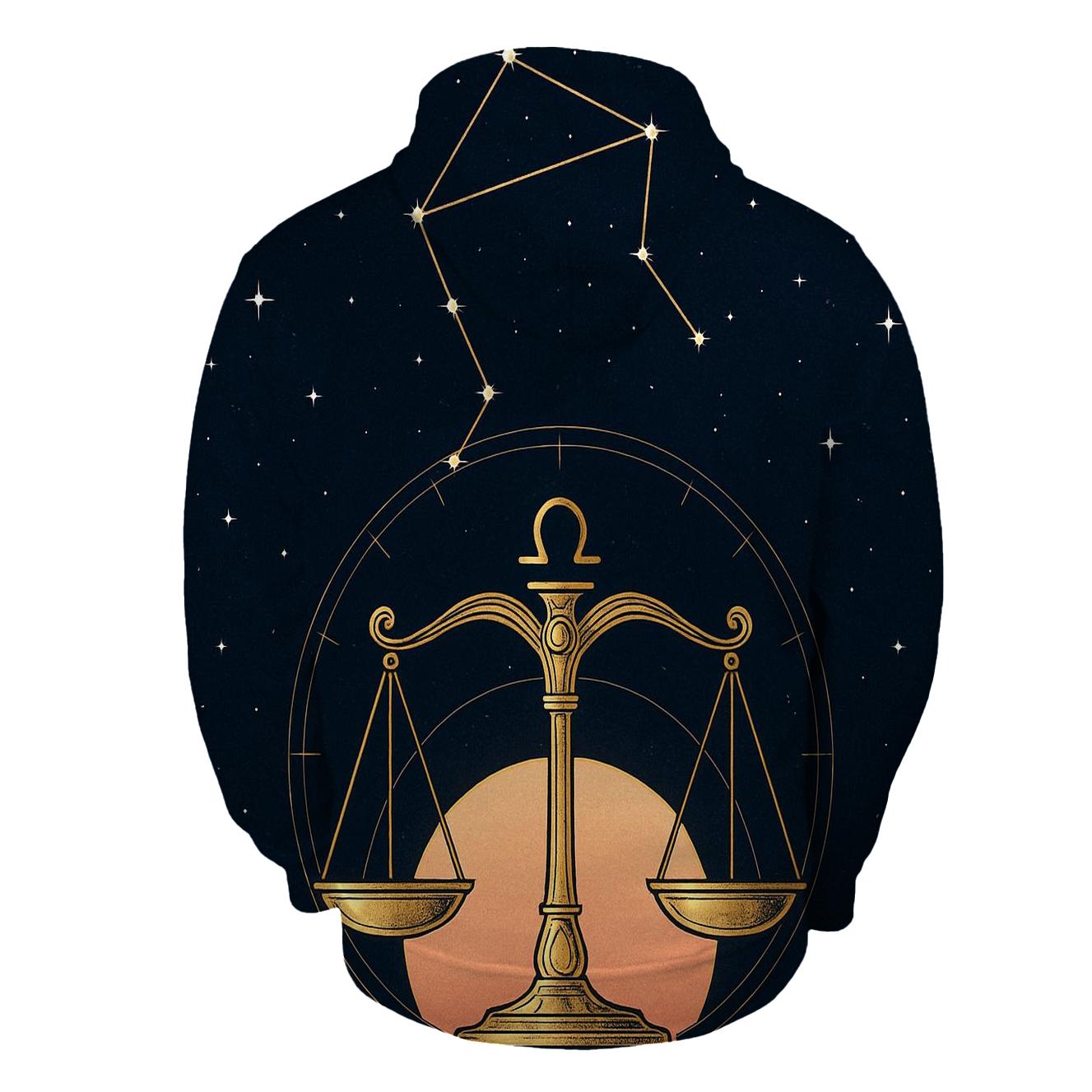 Libra Equinox Balance Starwheel designer hoodies