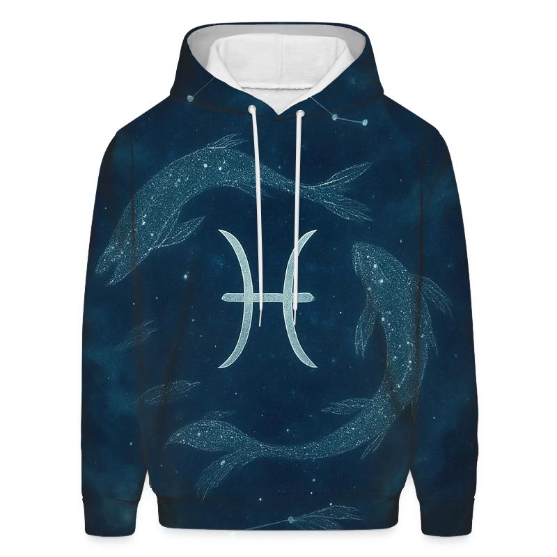 Pisces Neptune Dream Current Chart graphic hoodies