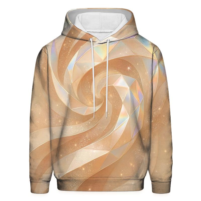 Champagne Prism Ribbons heavyweight hoodies