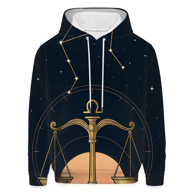 Libra Equinox Balance Starwheel custom hoodies