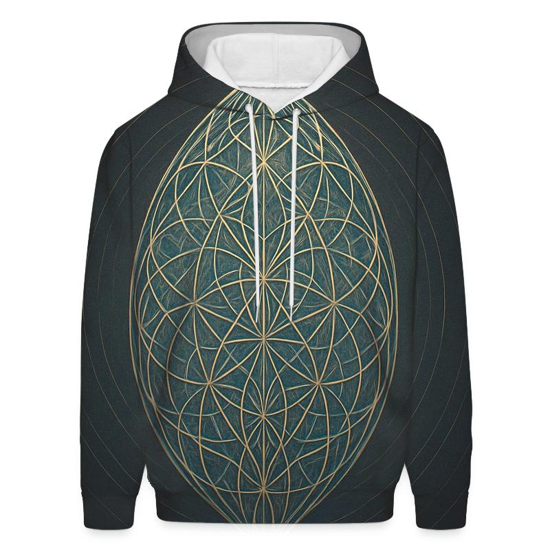 Harmony Seed Geometry heavyweight hoodies