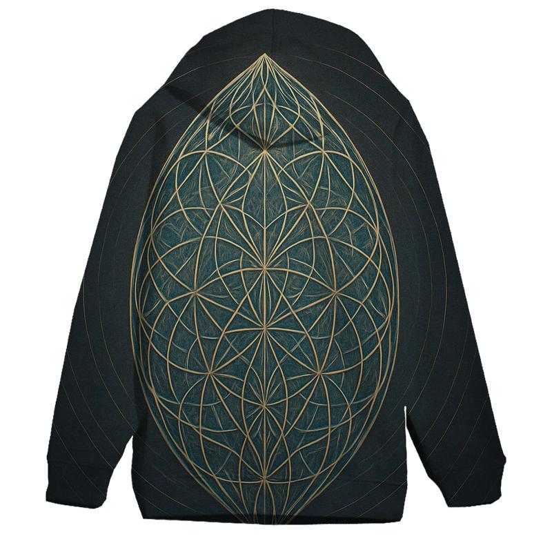 Harmony Seed Geometry heavyweight hoodies