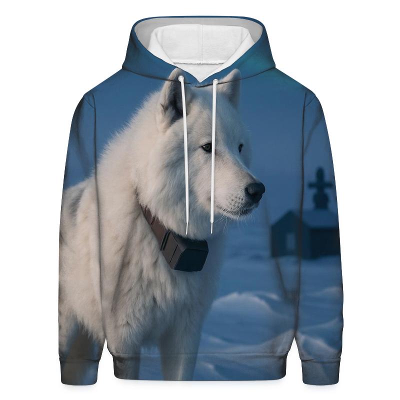 Tundra Research Collar Check Wolf heavyweight hoodies