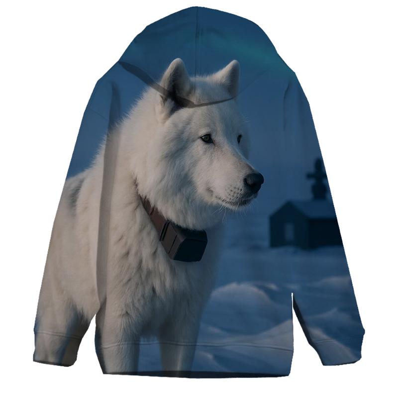 Tundra Research Collar Check Wolf heavyweight hoodies
