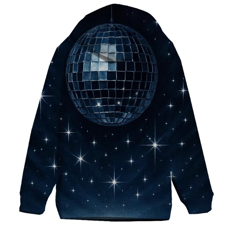 Midnight Disco Constellation zip-up hoodies
