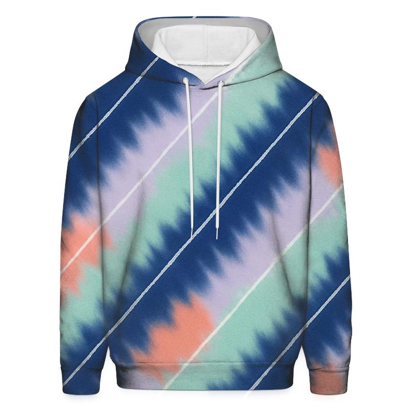Arashi Pole Wrap Aurora Diagonals embroidered hoodies