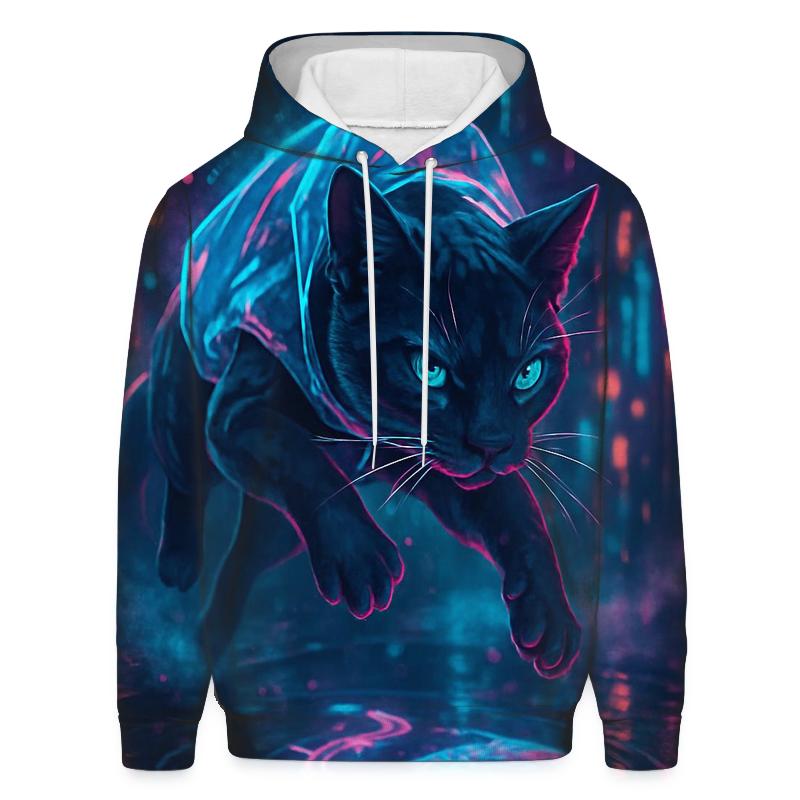 Neon Koi Alley Cat Drifter heavyweight hoodies