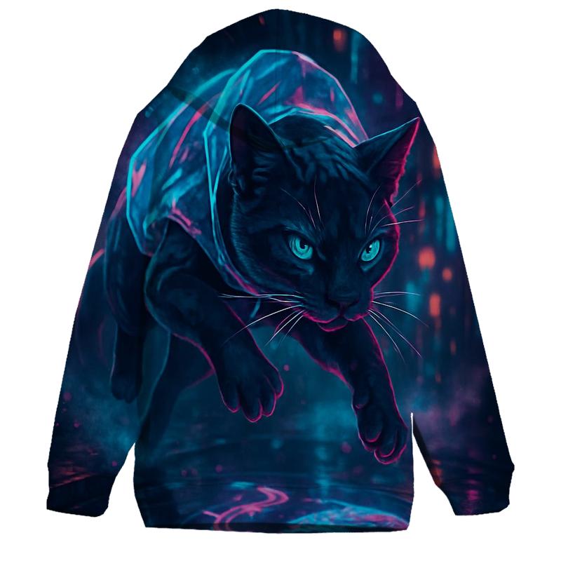 Neon Koi Alley Cat Drifter heavyweight hoodies