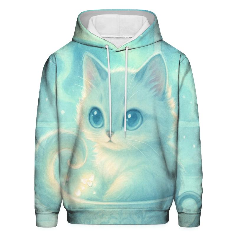 Aurora Teacup Cat Familiar pullover hoodies
