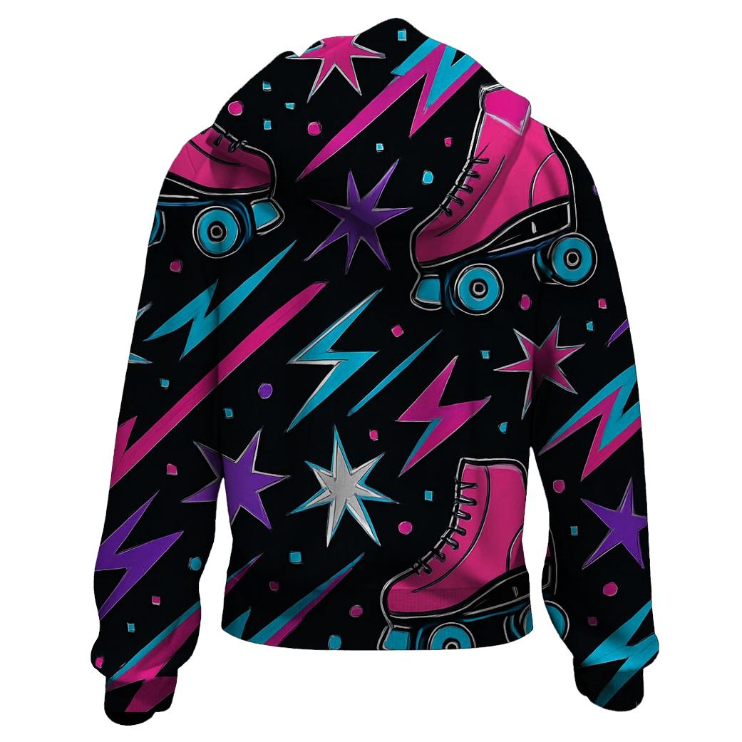 Roller Rink Laser Confetti hoodies fashion