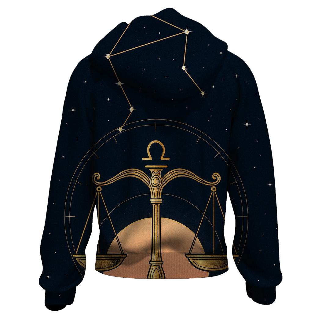 Libra Equinox Balance Starwheel hoodies fashion