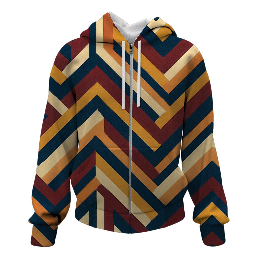 Disco Roller Night Zigzags designer hoodies