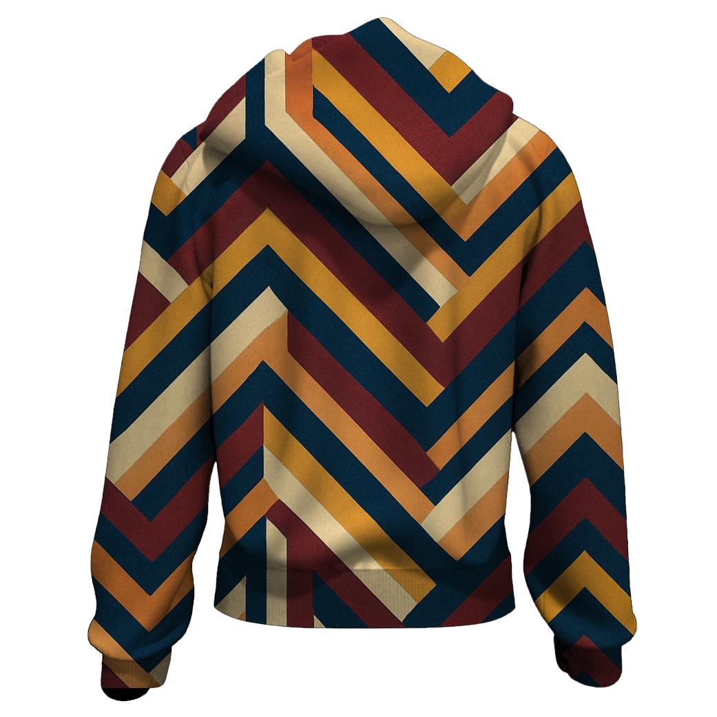Disco Roller Night Zigzags designer hoodies