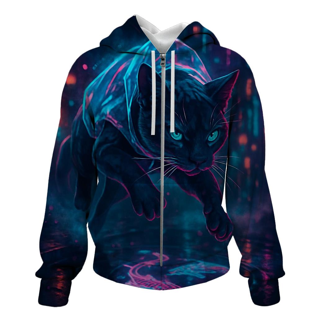 Neon Koi Alley Cat Drifter hoodie styles