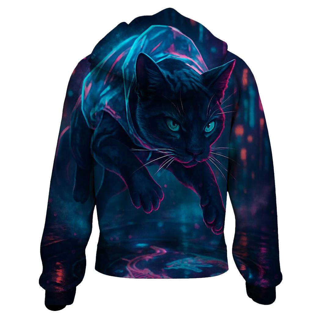 Neon Koi Alley Cat Drifter hoodie styles