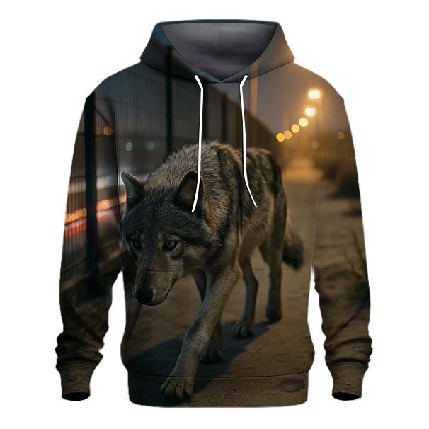 Sodium Light Corridor Wolf pullover hoodies