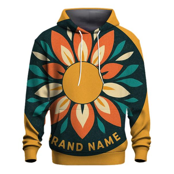Solar Flora Collage Emblem hoodie styles