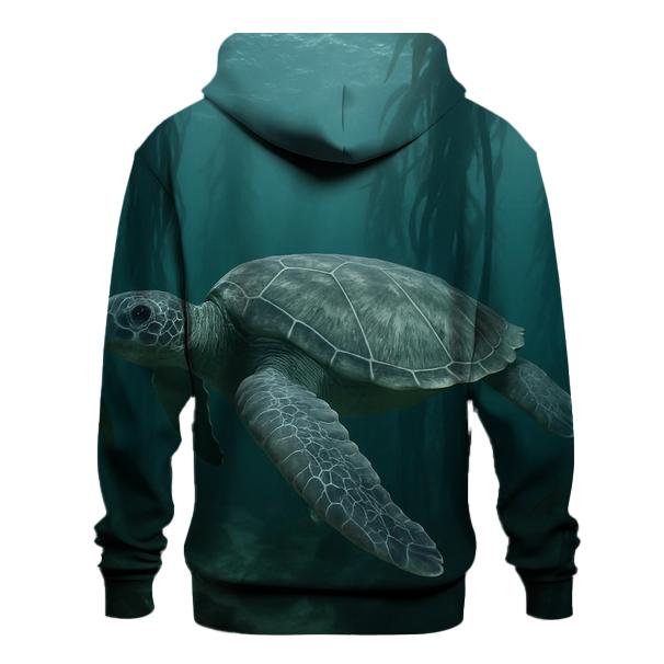 Kelp Forest Transit Green Sea Turtle hoodie styles