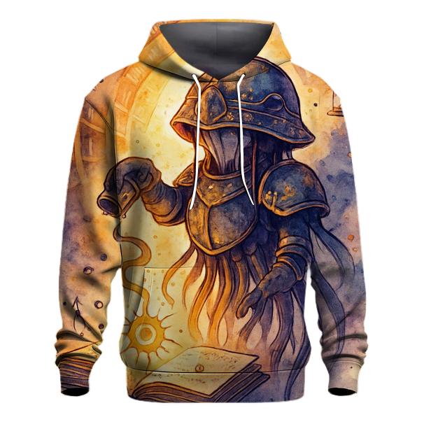 Library Of Spilled Suns printed hoodies