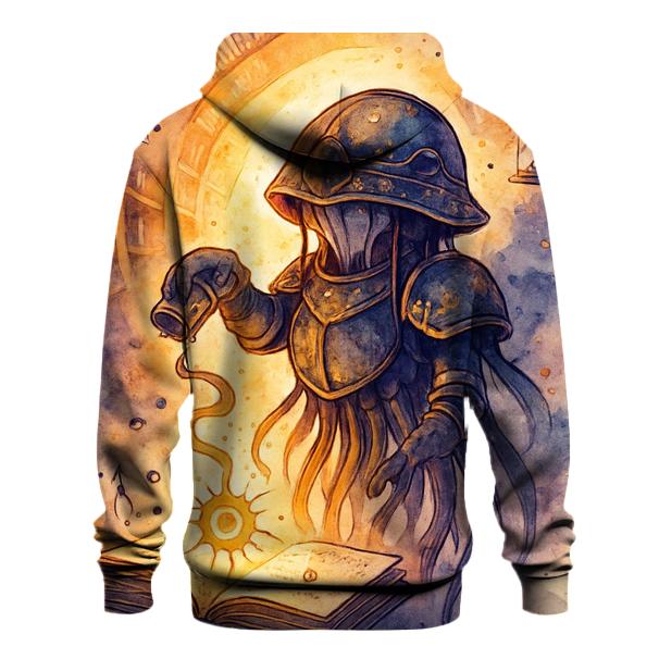 Library Of Spilled Suns printed hoodies