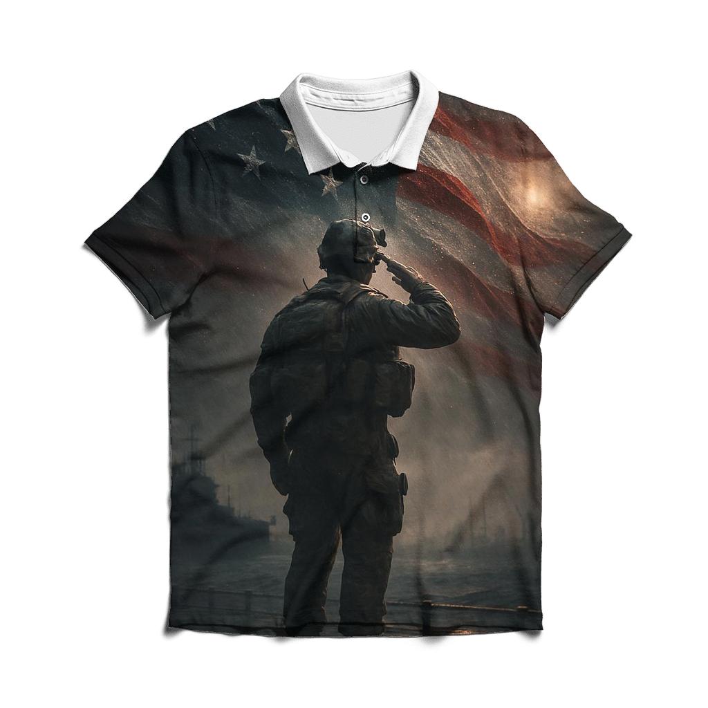 Harbor Watch Of Honor premium cotton polo shirts