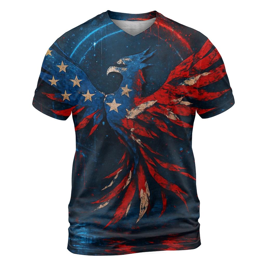 Neon Alley Starstripe Phoenix personalized full print shirts