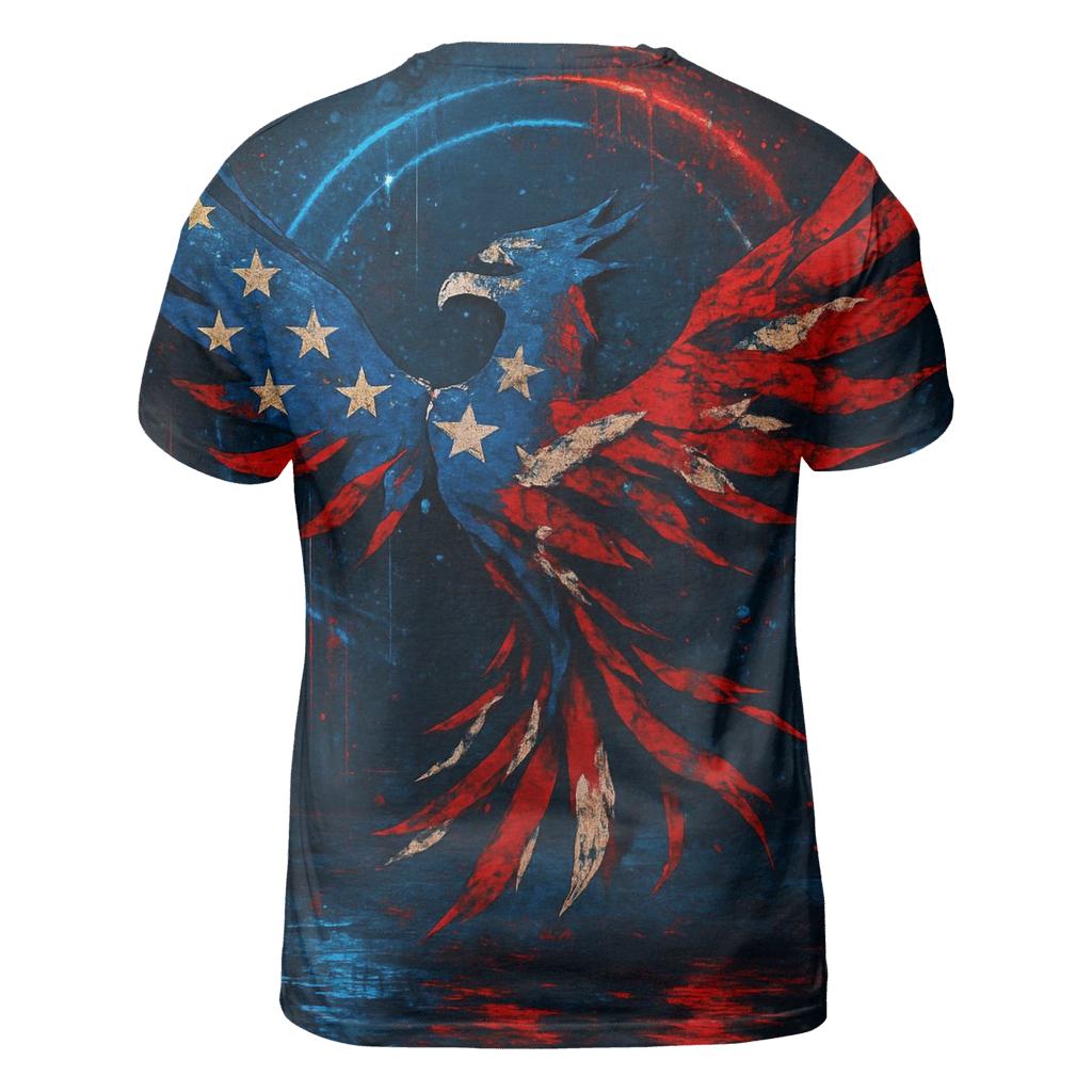 Neon Alley Starstripe Phoenix personalized full print shirts