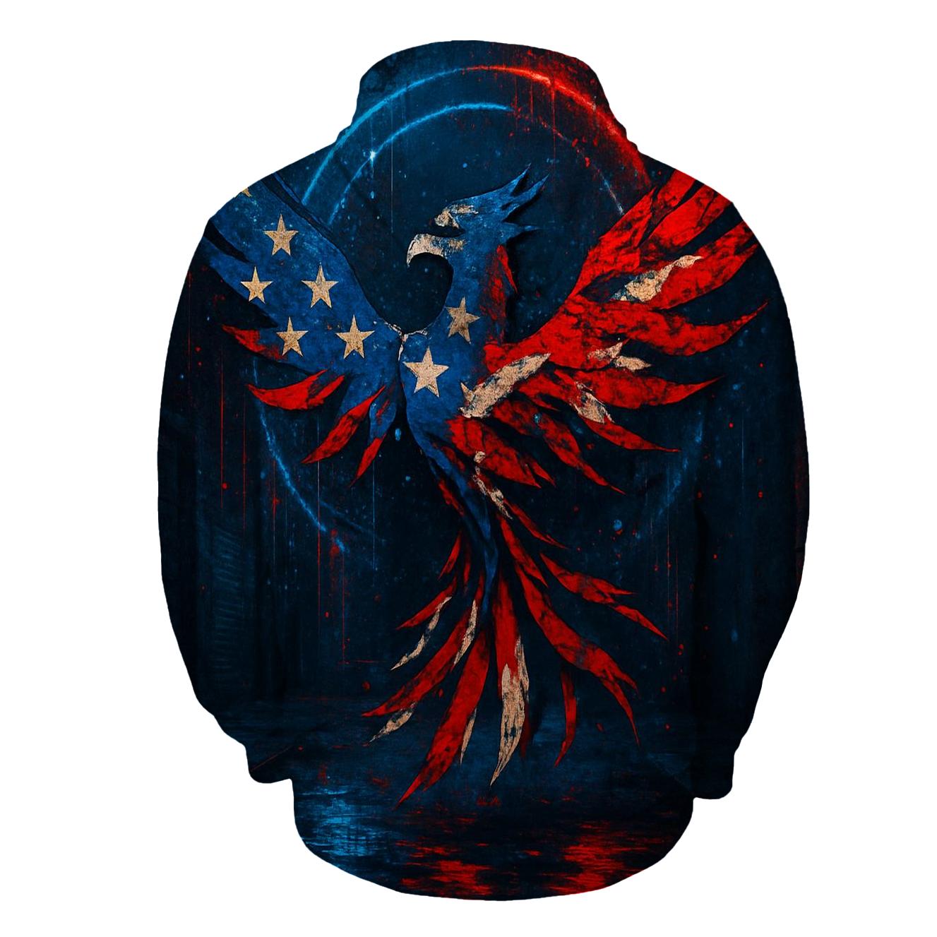 Neon Alley Starstripe Phoenix hoodie styles