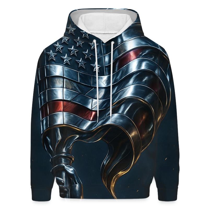 Chrome Liberty Surge Flag hoodie trends