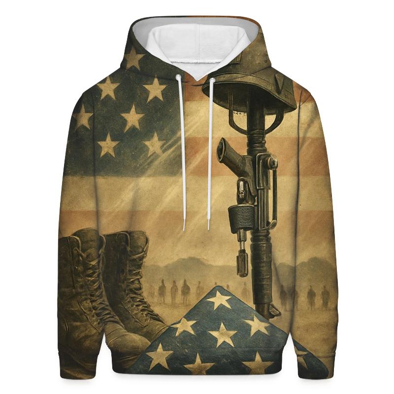 Desert Folded Light Memorial designer hoodies