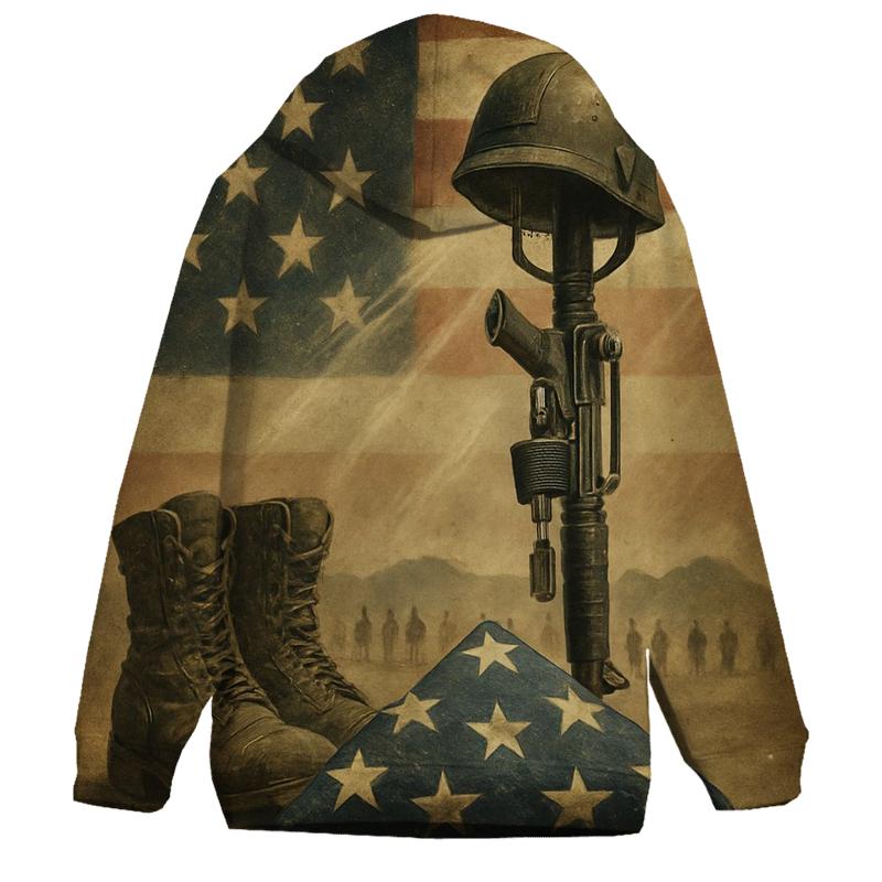 Desert Folded Light Memorial designer hoodies