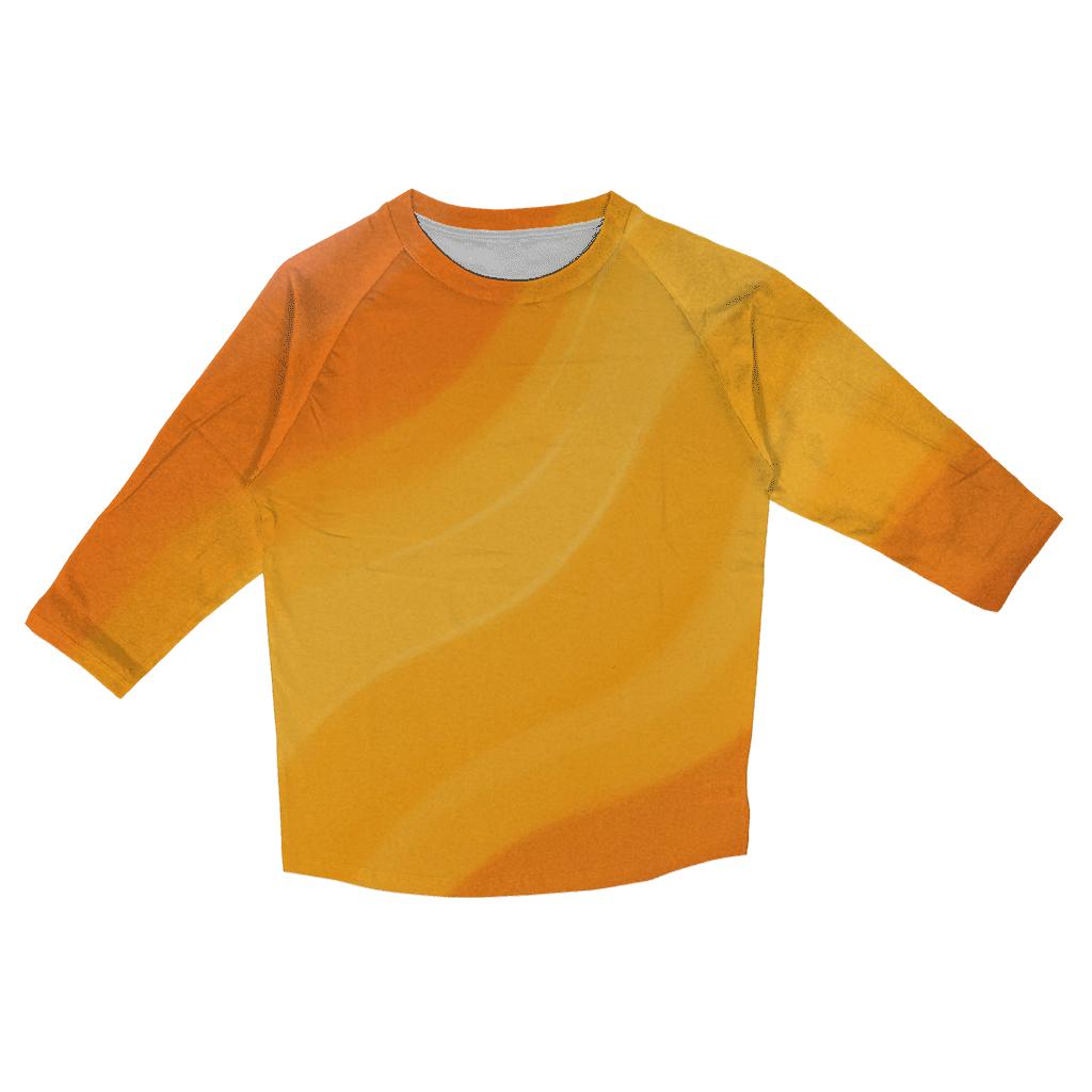 Molten Orchard Drift Gradient fashion 3/4 sleeve shirts