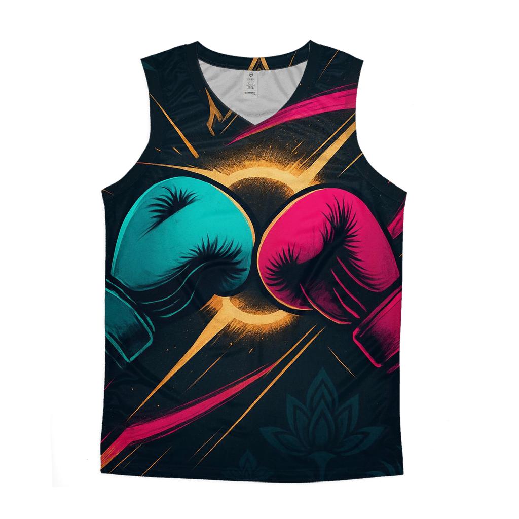 Neon Orbit Muay Thai Thailand custom tank tops