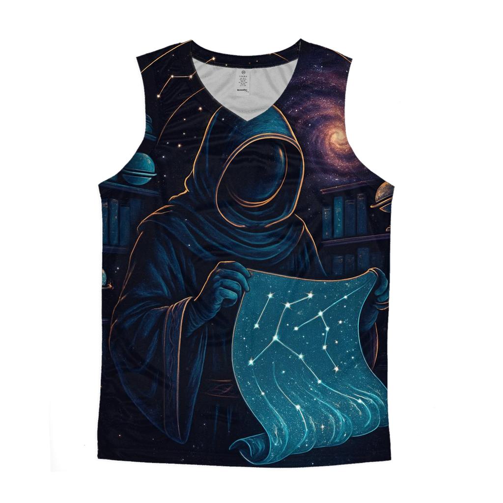 The Library Of Comet Maps casual summer tank tops