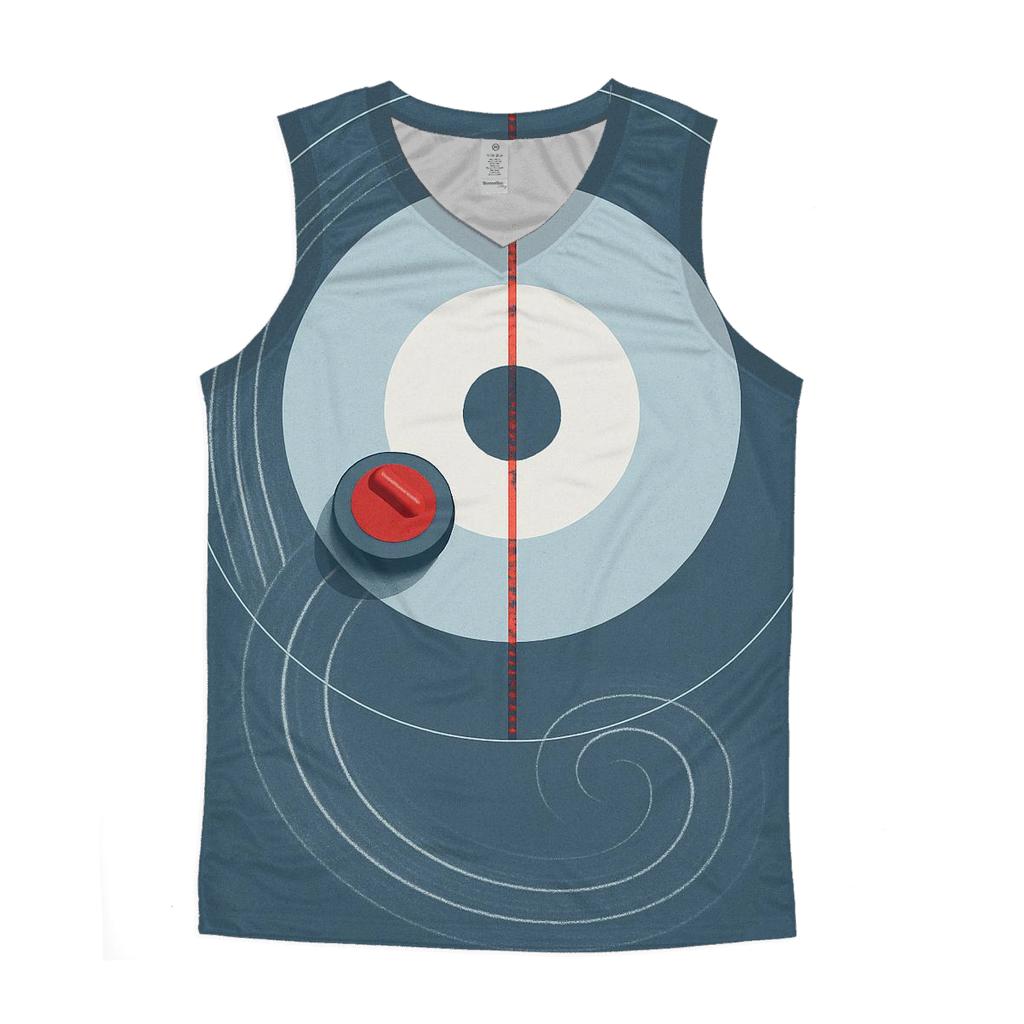 Frost Ring Curling Scotland designer workout tanks