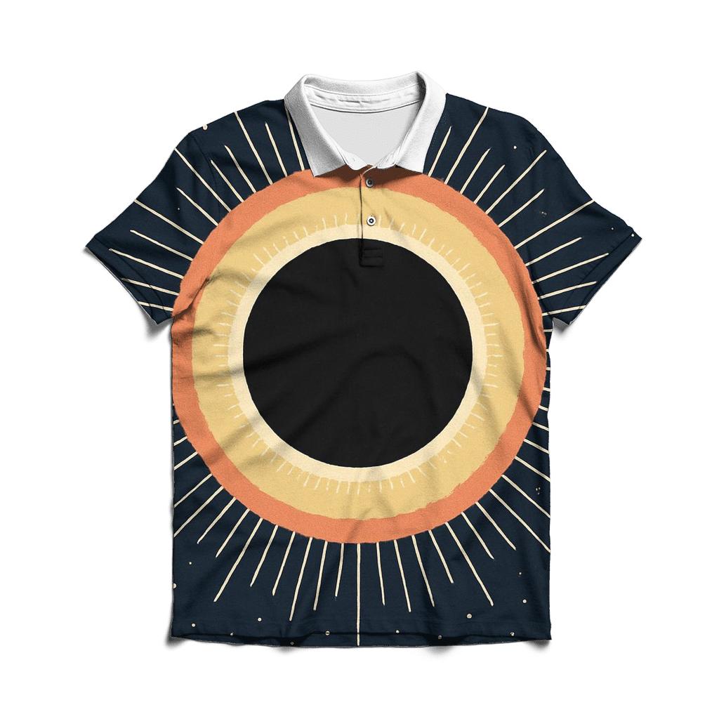 Eclipse Corona Lacework branded logo polo shirts