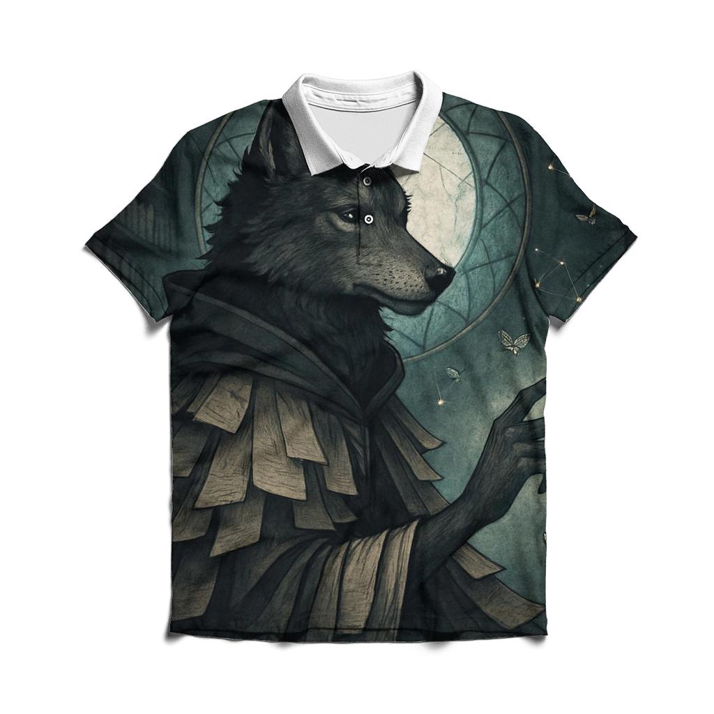 Library Of The Night Sentinel classic pique polos